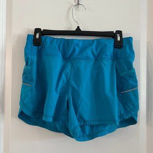 Blue  Athleta WorkOut Shorts Size Small